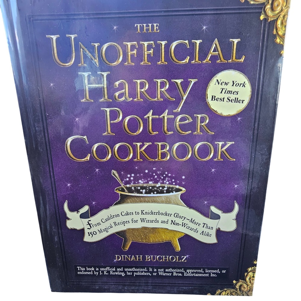 The Unofficial Harry Potter Cookbook Dinah Bucholz Hardcover 150 Magical Recipes
